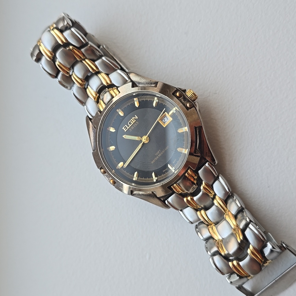 Elgin Two-Tone Watch